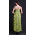 thumbnail image 3 of Bimba Robe Longue Maxi à Bretelles Spaghetti Ajustables Imprimée d'Oiseaux, Tenue de Plage d'Été - Très Petit, 3 of 5