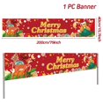 thumbnail image 3 of Christmas Outdoor Banner Flag Merry Christmas Decoration for Home 2024 Xmas Ornament Navidad Natal Noel Gift Happy New Year 2025, 3 of 5