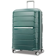 Samsonite Freeform Hardside Expandable with Double Spinner Wheels, Checked-Large 28-Inch, Sage Green