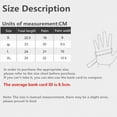 thumbnail image 4 of ACDANC 1Pairs Waterproof Gloves,Non-Slip Grip Bike Gloves,Cold Weather Gear Workout Gloves Women,L,Black, 4 of 7
