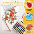 thumbnail image 2 of Set de pintura de acuarela Caliart 128 colores con pinceles y estuche, 2 of 8
