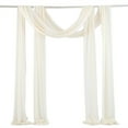 thumbnail image 1 of Wedding Arch Draping Fabric 2 Panels Party Supplies Photography Props For Wedding Ceremony Reception Swag Decorations, 1 of 9