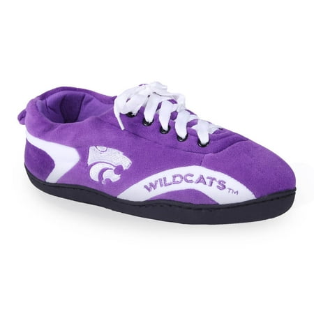 Comfy Feet Kentucky Wildcats Slippers - Happy Feet Mens and Womens Kansas State Wildcats - All Around Slippers - Large