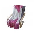 thumbnail image 4 of Nature Soft Flannel Fleece Throw Blanket, Bougainvillea Flowers Petals Projecting to the Water Exotic Feminine Print, Cozy Plush for Indoor and Outdoor Use, 50" x 70", Hot Pink, by Ambesonne, 4 of 6