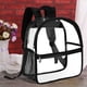 thumbnail image 3 of Mochila Transparente PVC Impermeable Y Visible Seguridad Sin Inspección Mochila Escolar para Estudiantes Mochila Funcional Almacenamiento para Exteriores (estilo 1) Bolsillo Frontal, 3 of 9