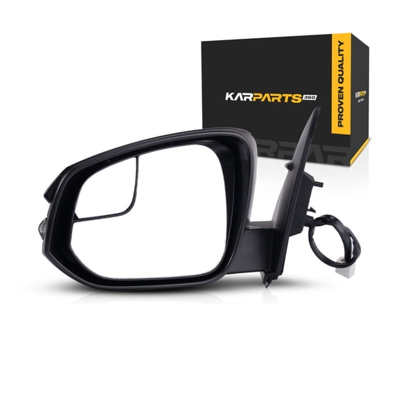 For Toyota RAV4 2016 2017 2018 Door Mirror Driver Side | Power | Heated | Manual Folding | w/ Signal Light & Spotter | Paint To Match | For TO1320346 | 87940-0R220-C0