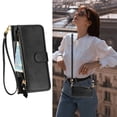 thumbnail image 1 of Funda para Xiaomi 11 Lite 5G Ne/11 Lite 5G Cartera de Mano con Cremallera y Correa Cruzada Desmontable, 1 of 5