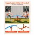 thumbnail image 4 of Kids Seesaw, 300lbs Capacity, Rotating Teeter Totter - Outdoor Play Equipment for Ages 3+, Dual Seater, 360° Spin, Easy Grip Handles, 4 of 6