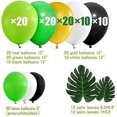 thumbnail image 4 of Jungle Safari Theme Party Decorations 175 Balloons Green Palm Leaves Arch Ribbon Safari Party Tools, 4 of 5