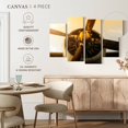 thumbnail image 4 of Elephant Stock Golden Sunset Propeller Wall Art - Horizontal Multi Panel Canvas - Living Room Wall Decor - Transportation Multi Panel - Yellow And Brown Decor - 52" x 32", 4 of 4