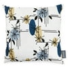 MoDRN Mid-Century Pattern Decorative Throw Pillow, 20x20"
