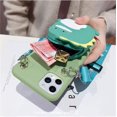 thumbnail image 2 of Wallet Case for iPhone 14 Pro Max Case with Lanyard (Dinosaur), 2 of 5