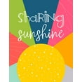 thumbnail image 2 of CAD Designs 20x24 White Modern Wood Framed Museum Art Print Titled - Sharing Sunshine, 2 of 4