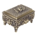 thumbnail image 1 of Vintage Jewelry Storage Box Decorative Jewelry Box For Earrings Rings Large Capacity, 1 of 8
