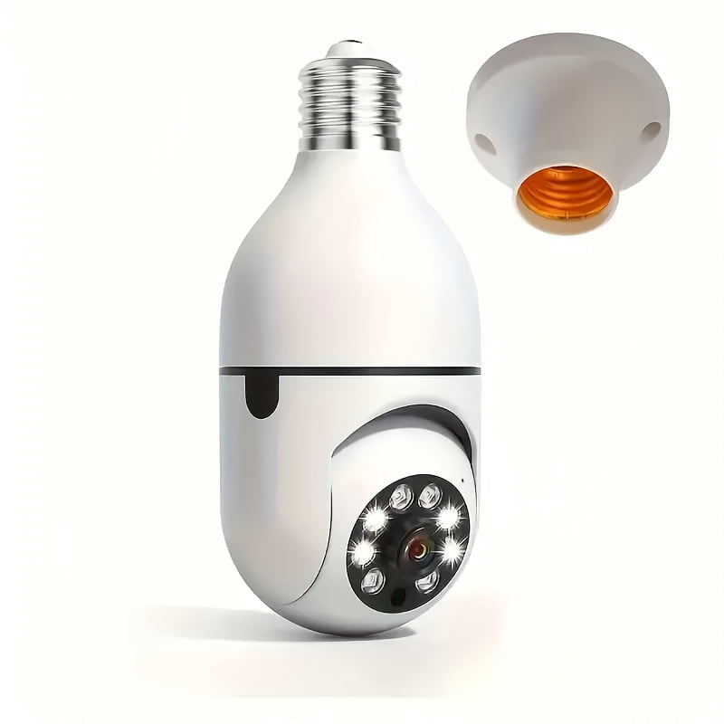 6 HD 1080P Security Cameras: 360° Pan Tilt, 2-Way Audio, Night Vision, TF Card & Cloud Storage, 2.4G WiFi Wired Home Surveillance Camera