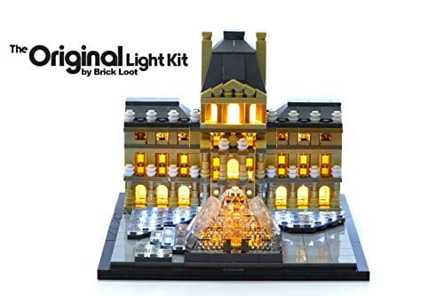 LED Light Lighting  Kit Fit To Lego 21024 Louvre Architecture USB Powered Gift 