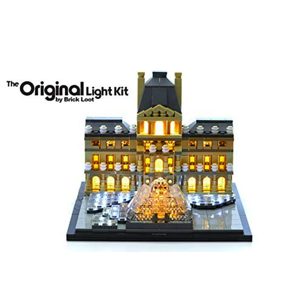Pat chef Eerste Brick Loot Lighting Kit for Your Lego Louvre Set 21024 - Walmart.com