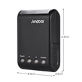 thumbnail image 6 of Andoer-2 Flash lamp,With Universal Pentax Lamp Ws-25 Professional Portable Universal Pentax A7 Slave Speedlite On-camera Pentax A7 Hx50 Professional Portable Slave Hx50 A99 Camera A7 Hx50 A99, 6 of 7