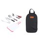 thumbnail image 2 of Portable Outdoor Stainless Steel Camping Picnic Cookware Cooking Utensil Kit BBQ Grill Tools Set, 2 of 5