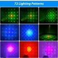 thumbnail image 6 of Disco Party Light with Remote - 72 Patterns, 3 Sound-Controlled Modes, Timer Function, HD Strobe Stage Effect for Indoor Decor, Birthday & Holiday Celebrations, 6 of 10