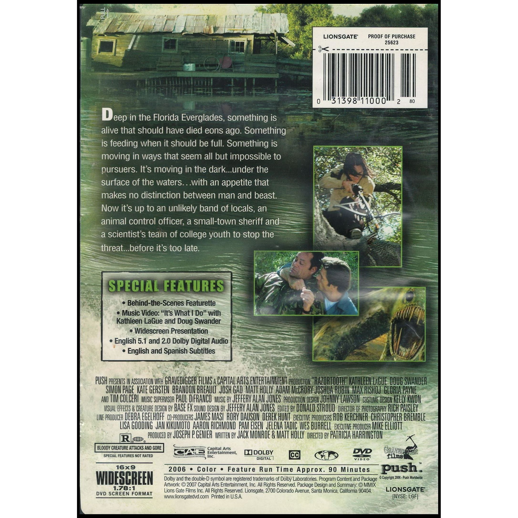 Razortooth (DVD), Lions Gate, Horror - Walmart.com