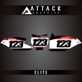 thumbnail image 2 of Attack Graphics Elite Number Plate Backgrounds for GASGAS MC 85 19/16 2021, 2 of 2