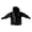Black, variant on Mini Down Jacket Keychain Fabric Zippered Key Chain Cool Funny Key Jacket Gift Men Women Fashion Accessory