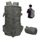 thumbnail image 3 of Mochila para aparejos de pesca YUANXCMXG bolsa cilíndrica portátil gran capacidad caña de pescar soporte caña verde militar, 3 of 5