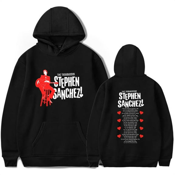 Stephen Sanchez Tour Hoodie Sweatshirt Casual Pullover Fashion Clothes for Women