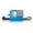 Blue, variant on QKOO for GoPro HERO12 Black /11 Black /10 Black /9 Black Silicone Protective Case Cover with &