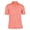 Salmon Pink, variant on Monterey Club Men's Heather Stripe Tailored Collar Golf Polo Shirt #1280