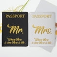thumbnail image 5 of Unique Bargains 1 Pc Passport Holder Letter Pattern Passport Sleeve White, 5 of 5