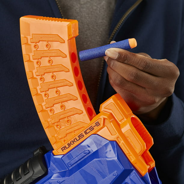 Nerf N-Strike Elite Includes 8-Dart Indexing Attached Clip, Ages 8 and Up - Walmart.com