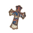 thumbnail image 3 of Adorno de madera con forma de cruz para colgar en interiores, portátil, para Navidad, suministros de fiesta para inauguración de la casa, para colegas, 3 of 9