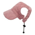 thumbnail image 2 of IMossad Dog Baseball Cap with Open Ears – Pet Peaked Hat for Large Dogs, Sun Protection Pet Hat, 2 of 7