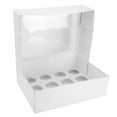 thumbnail image 1 of Cupcake Box, Cake Boxes 6cm Desserts For Wedding Birthday Party, 1 of 8