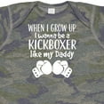 thumbnail image 4 of Inktastic Kickboxing Future Kickboxer Like Daddy Boys or Girls Baby Bodysuit, 4 of 5