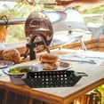 thumbnail image 2 of WORGEOUS 2pcs Barbecue Grilled Fish Tray BBQ Food Container Non-stick Grill BBQ Plate, 2 of 8