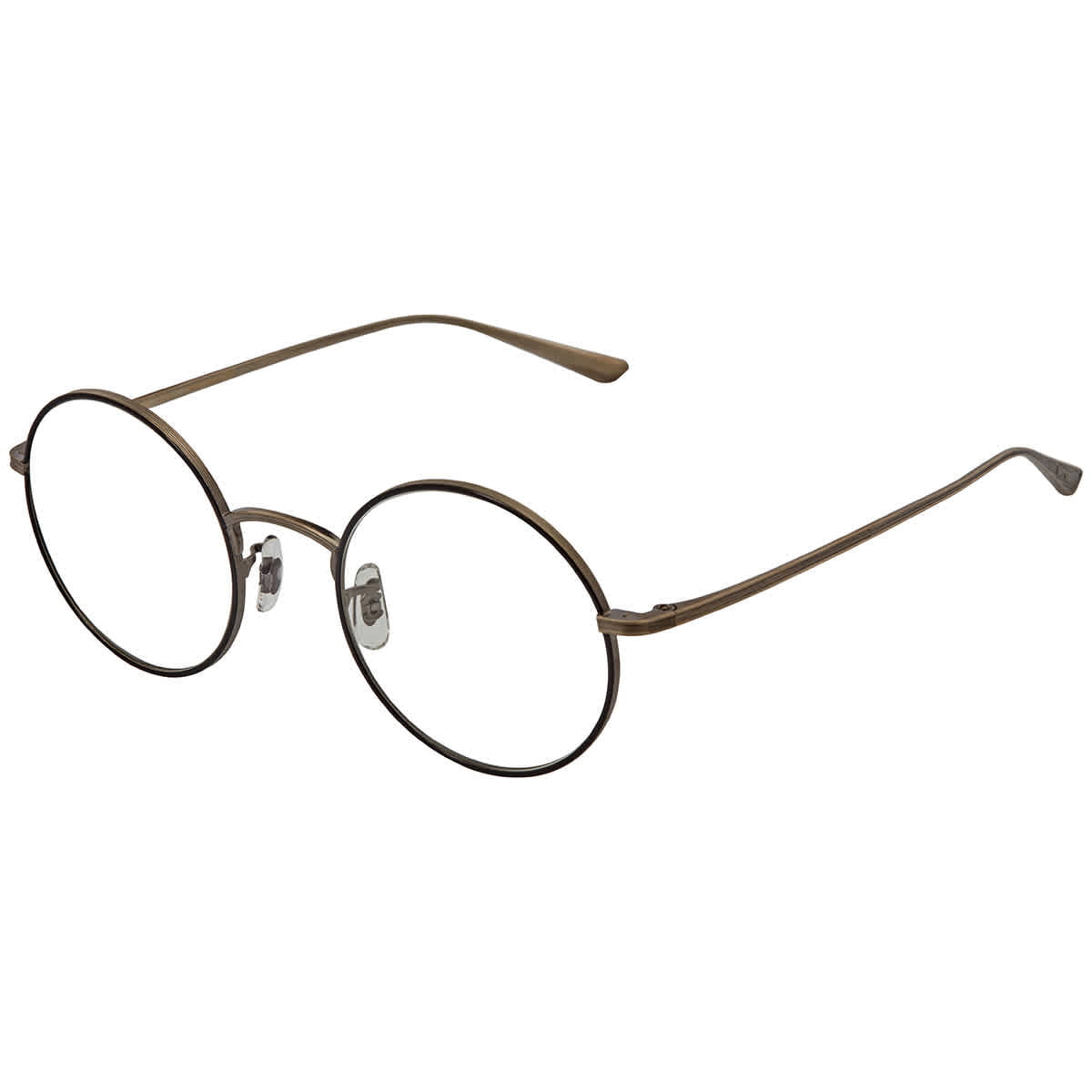 Oliver Peoples The Row After Midnight Clear Round Unisex Sunglasses  0OV1197ST 50761W 49 