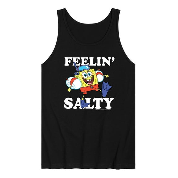 SpongeBob SquarePants - Feelin Salty - Men's Jersey Tank
