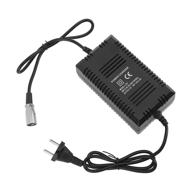 Cargador De Bicicleta Eléctrica, Amplia Compatibilidad Cargador De Bicicleta Eléctrica XLR De 3 Pines Entrada De CA 90-210 V Para Carga Rápida