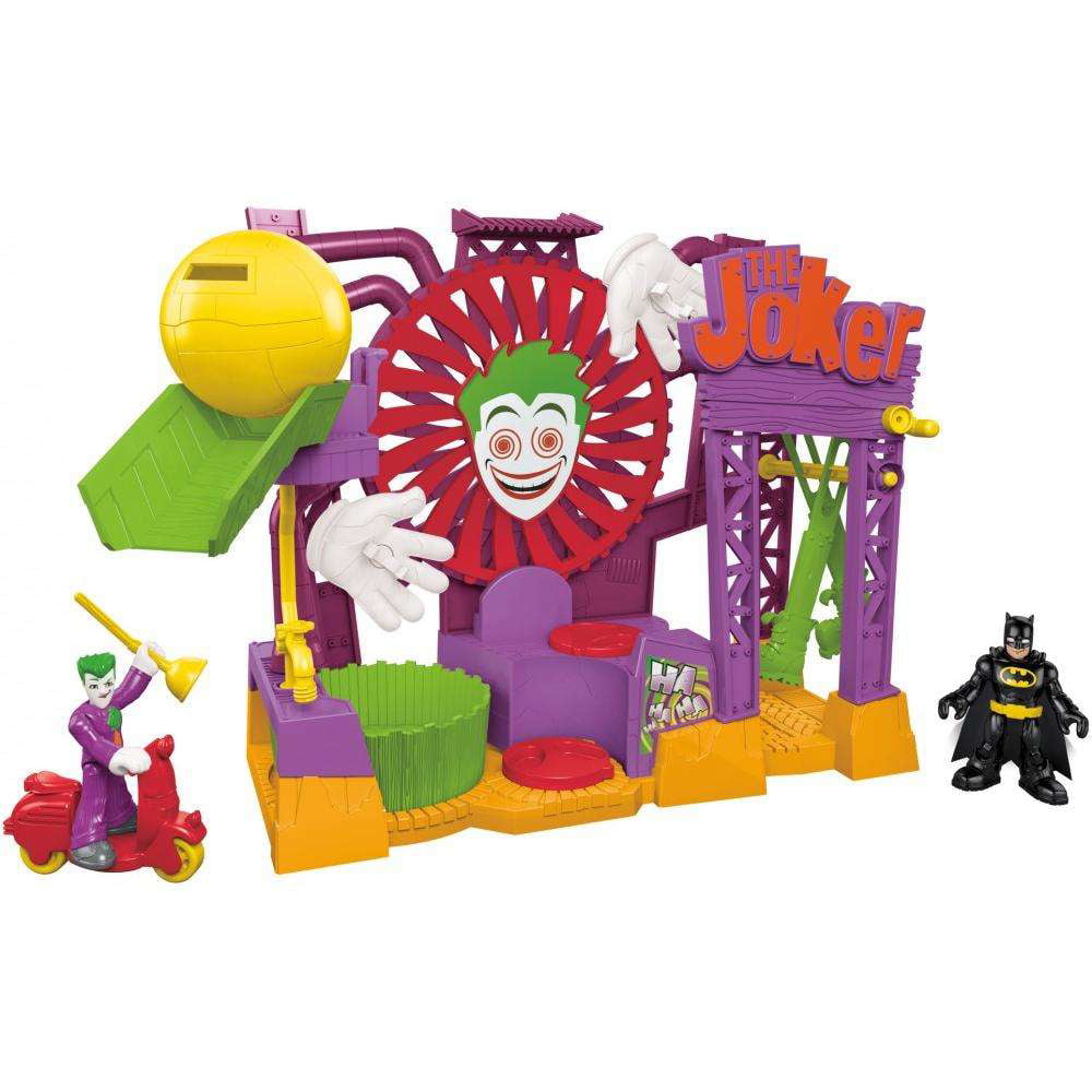 Details about   Imaginext Joker Fun House Laff Factory Laugh Playset