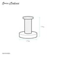 thumbnail image 4 of Avallon Stainless Steel Bathroom Robe Hook in Brushed Gold, 4 of 4