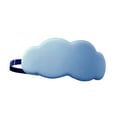 thumbnail image 4 of Máscara para dormir de seda helada, suave, bloqueador de luz, transpirable, opaca, cómoda Azul, 4 of 8