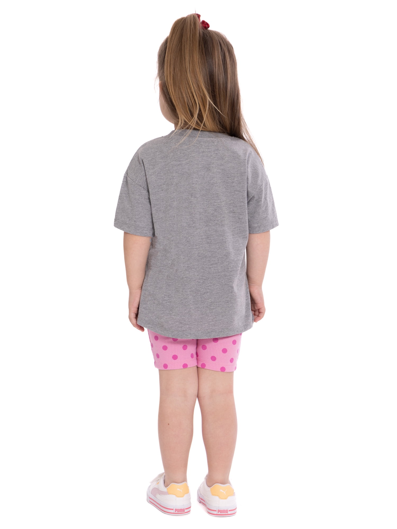 Toy Story Toddler Girls Graphic Tee and Bike Shorts Set, 2-Piece, Sizes 12M-5T