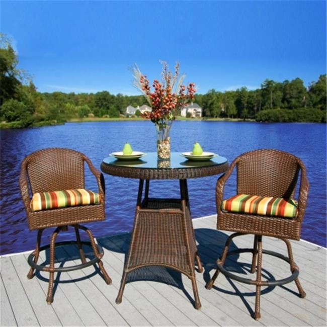 Tortuga LEXBAR3 Lexington Patio Bar Set