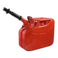 thumbnail image 1 of Wavian 3013 2.6 Gallon 9.8 Liter Steel Jerry Can with Spout, Red, 1 of 5