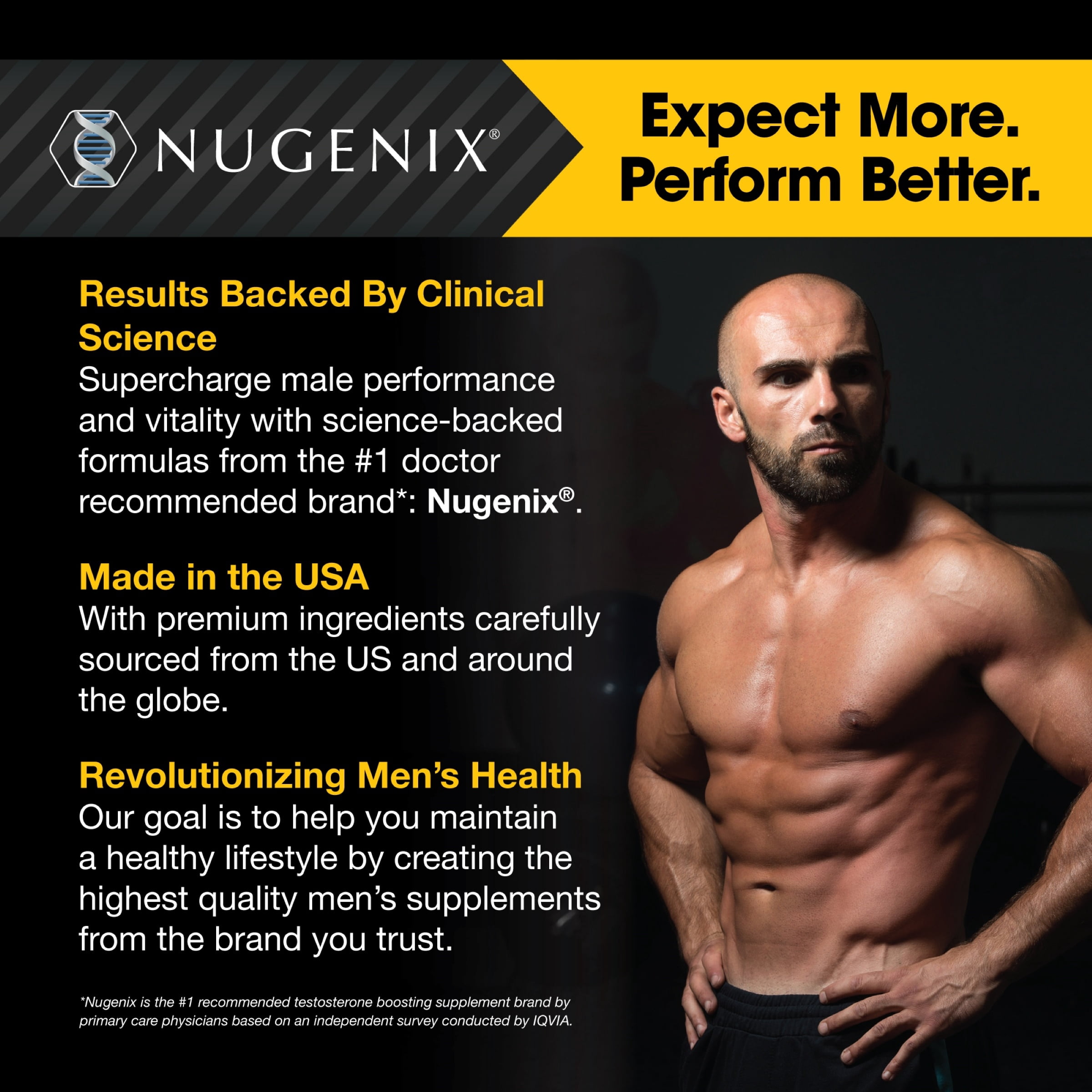 Nugenix® Shilajit 500mg, Himalayan Shilajit Extract for Men's Health, 50% Fulvic Acids, 30 Capsules