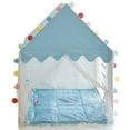 thumbnail image 2 of NKTIER Princess Tent,Kids Play Tent Girls Castle Playhouse Tent for Children Indoor Outdoor Games 51.2 x 39in, 2 of 7
