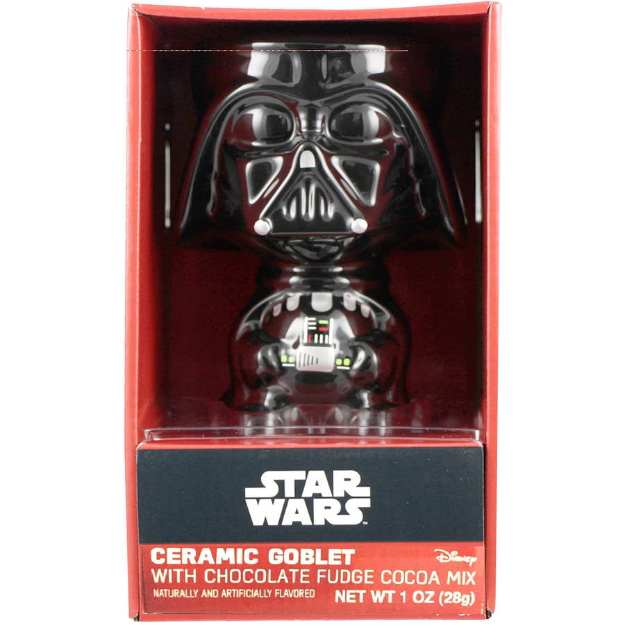 Galerie Star Wars Darth Vader Ceramic Goblet with Chocolate Fudge Cocoa  Mix, 1 Oz. – Walmart Inventory Checker – BrickSeek